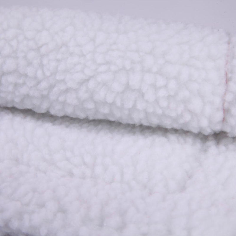 Plush Pet Hamster Cushion Mat Squirrel Warm Blanket Guinea Pig Bed(White) Newly