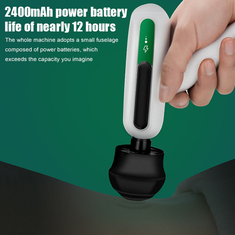 Mini Portable Electric Massager Gun USB Rechargeable Pain Relief Guns Band