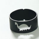 Open Rings Fashion Adjustable Jewelry Ring Dinosaur Shape Women Simplicity