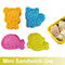 Sandwich Mold Cutter for Kids Bread Mold DIY Home Food Making Accessories_