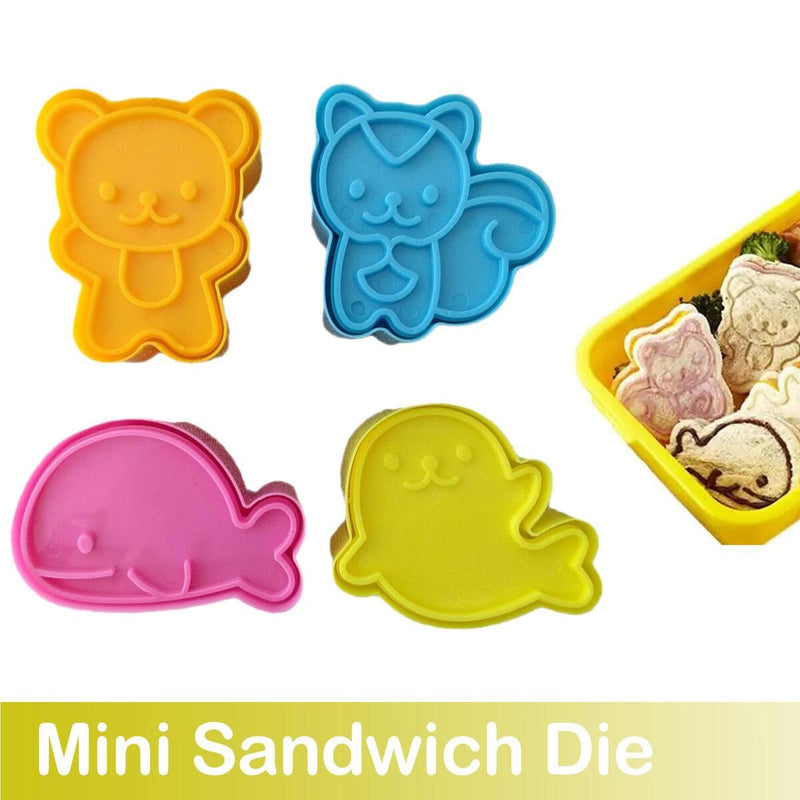 Sandwich Mold Cutter for Kids Bread Mold DIY Home Food Making Accessories_