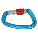 Aluminum Carabiner Outdoor Camping Climbing Hammock Lock Buckle (Blue)