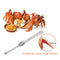 Stainless Steel Lobster Crab Crackers Picks Spoons Seafood Shrimp Tool