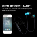Long-Lasting Stereo Sound Bluetooth Headset Magnetic Magnetic Light Earphone
