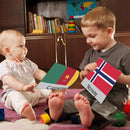 National flag Colours Flash Cards Kids Toddlers Preschool Learning Q8 2Q6W F4V2