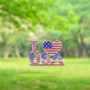 5D DIY Diamond Painting Independence Day Pendant Crystal Special Shape Drill