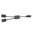 USB 3.1 Type-C OTG HUB Cable 2 in 1 USB C 3.1 Male to Female Plug Cable Hub