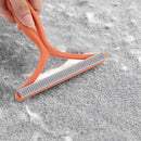 Portable Hair Remover Roller Sofa Coat Clothes Lint Fuzz Brushes (Orange)
