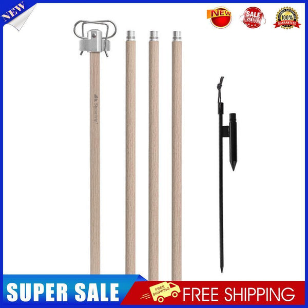 Shinetrip Outdoor Folding Camping Lamp Pole Holder Hanger Lantern Stand