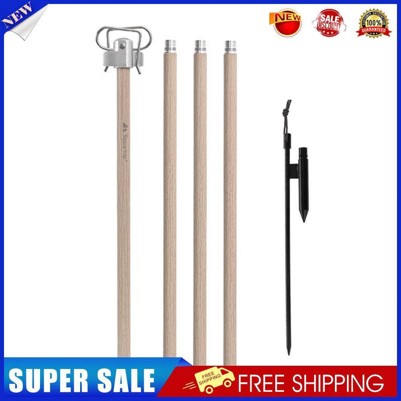 Shinetrip Outdoor Folding Camping Lamp Pole Holder Hanger Lantern Stand