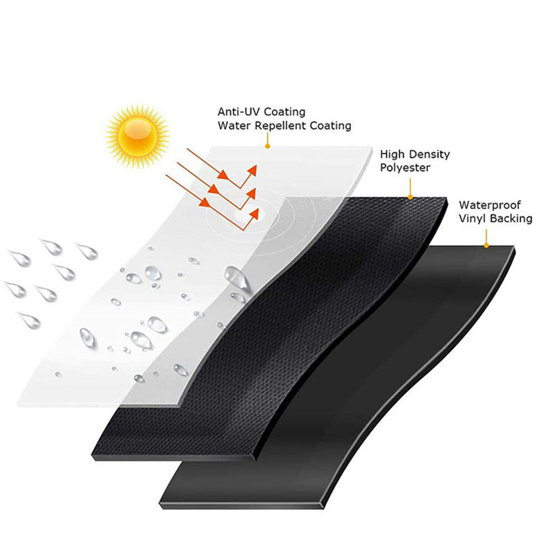 Gas Bottle Lid Oxford Cloth Camping Drawstring Propane Tank Lid Waterproof