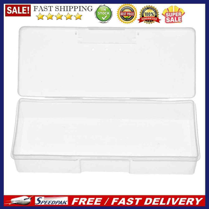 Nail Supplies Tools Storage Box Can Be Mounted Push Sand Bars (White)