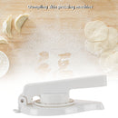 Dumpling Skin Noodle Pressing Dough Mould Maker Pie Pastry Tools (B White) Newly