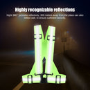 Reflective Running Vest Safety Gear Stay Visible & Safe Adjustable Ultralight
