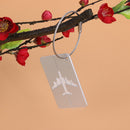 Fashion Luggage Tags Aluminium Alloy Travel Luggage Name Labels Holder (A)