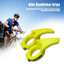 1 Pair Nylon Bike Handlebar Grips Bicycle Cycling Handle Bar End (Yellow) Newly
