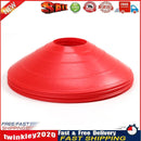 10pcs/lot Outdoor Soccer Cross Speed Agility Training Discs Cone (Red) Newly