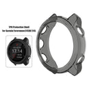 TPU Case Cover for Garmin Forerunner245M/245 Smart Bracelet (Clear Black) Newly