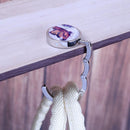 Foldable Metal Butterfly Purse Bag Hanger Handbag Table Hook(Aug-99) Newly