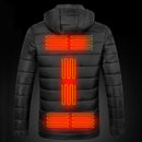 Electric Hooded Jacket Hooded Winter Thermal Jackets Windproof Warm Mens Clothes