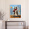 Cat in Scarf Oil Paint By Numbers Kit DIY Acrylic Painting on Canvas Decor