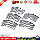 5pcs Fork Comb Fine Tooth Wedding Decoration Bride Hair Accessory (Black) Newly