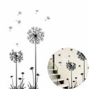 PVC Wandaufkleber Pusteblume Löwenzahn Wohnzimmerko Wandsticker Wandtattoo M4D8