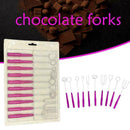 Steel Chocolate Dipping DIY Tool Set 10 Piece of Chocolate Set P9G9 E7M9