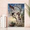5D DIY Diamond Painting Kits Full Round Drill Girl and Wolf Mosaic Picture Decor