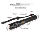 Strong Light Focus Power Bank LED Flashlight USB Charging High Powe Torch