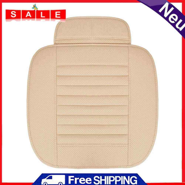 Universal Car Seat Cover Summer Breathable PU Leather Cushion Front Chair Pad Pr