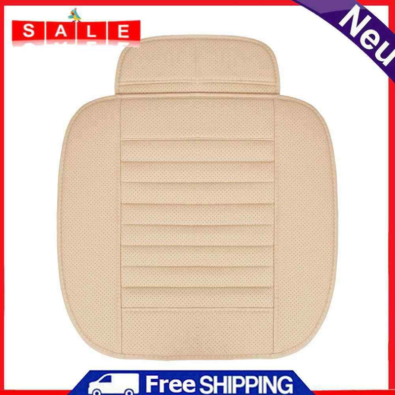 Universal Car Seat Cover Summer Breathable PU Leather Cushion Front Chair Pad Pr