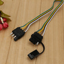 Amrican 4 Flat 32"trailer connect trailer plug 6/12/24V 4 pin Flat trailer Newly