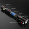 With Rack Flashlight Bike Lights Bicycle Front Lamp LED Torch Rear Lights