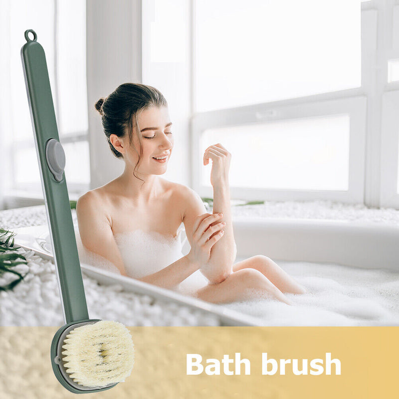 #A Soft Hair Bath Brush Detachable Bathing Back Body Bath Scrubber Brushes Tools