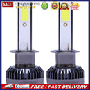 1 Pair Mini COB LED Car Headlight Bulbs 72W 12000LM 8000K Auto Headlamp Bulbs