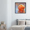 Oil Paint By Numbers Orange Frameless Picture Craft Kit for Home Living Room