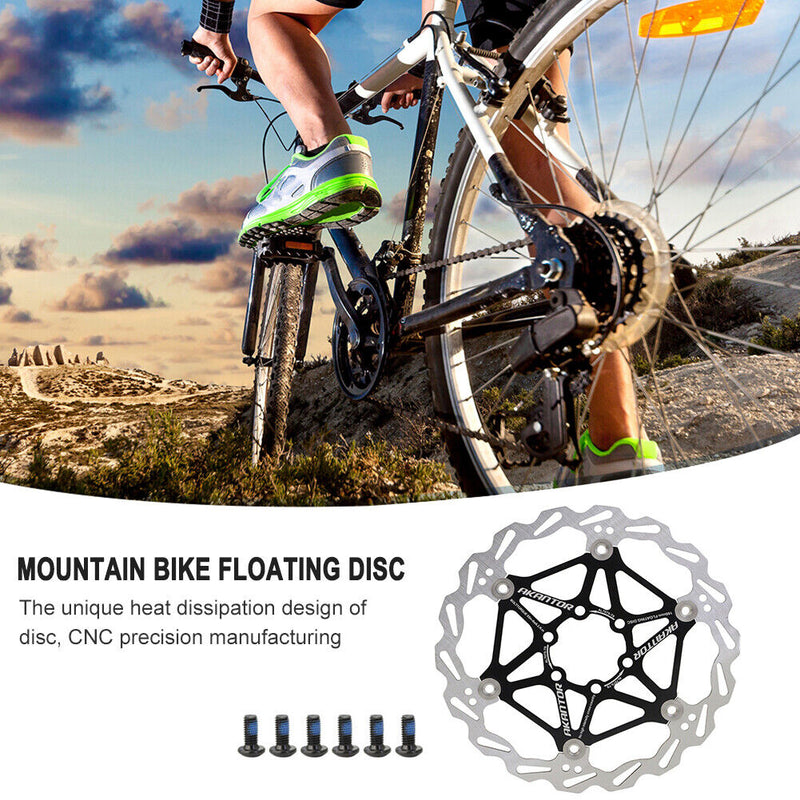 Bicycle Brake Disc 160 180 203mm 6 Bolts MTB Mountain Road Bike Brake Rotors