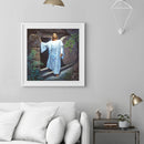 5D DIY Full Drill Diamond Painting Jesus Embroidery Mosaic Kit Needlework Decor