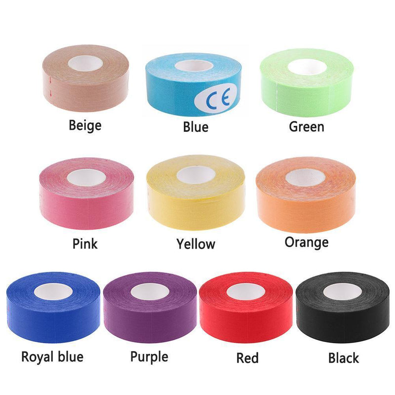 Face Kinesiology Tape Beauty Lift Up Wrinkles Reducer Tape Roll (Blue)