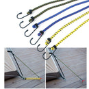 6pcs Outdoor Travel Luggage Fixing Rope Clothesline Elastic Bungee Cord Straps