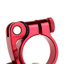 34.9mm MTB Bike Cycling Saddle Seat Post Clamp Quick Release QR Style Red Newly