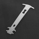 Bicycle Chain Wear Indicator Tool Measurement Ruler Checker Bike Accessory