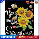 DIY Paint By Number Kit Sunflower No Frame for Home Hanging Art Decoration