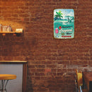 #A Summer Tropical Bar Plate Metal Tin Sign Plaque for Pub Club Wall Home Deco