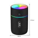 Portable Colorful Mini USB Car Humidifier Mist Maker Air Purifier (Black)
