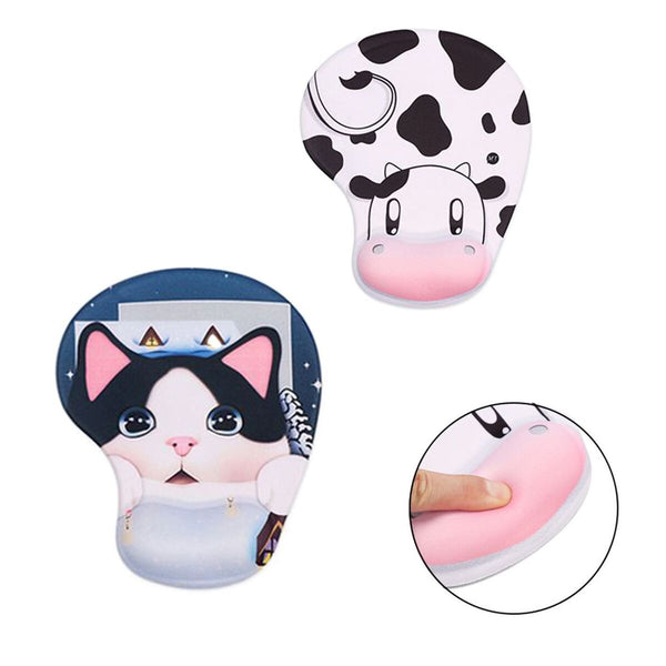 Ergonomic Soft Mice Mat Mouse Pad Wrist Support Wrist Rest For PC Laptop