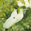 2pcs/set Artificial Foam Couple Birds DIY Wedding Decor Craft Photo Props Newly