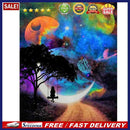 5D DIY Diamond Painting Starry Sky Girl Full Round Drill Picture Kit Wall M