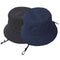 Windproof Rope Big Visors Anti-UV Bucket Hat Sun Hat Beach Cap Fisherman Cap